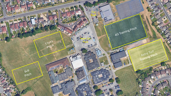 Worle School Map